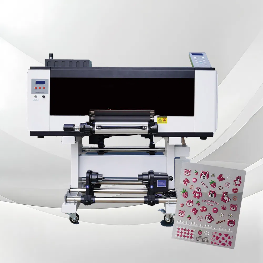 Holdwin 30cm Digital Color Label Printer Roll to Roll UV Inkjet for Sticker/Bottle/Garment/Textile Machine for Business