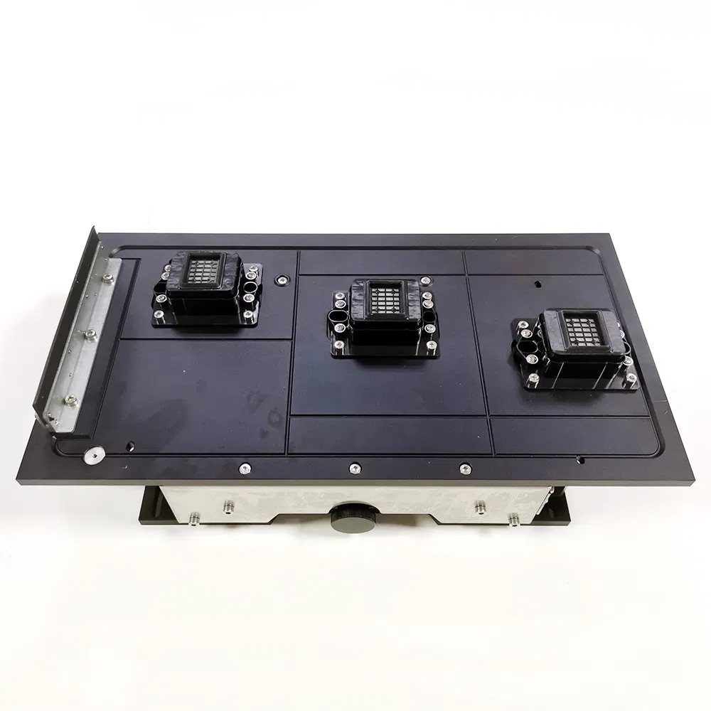Three-Heads Aluminum Alloy Lifting Ink Stack Assembly 5