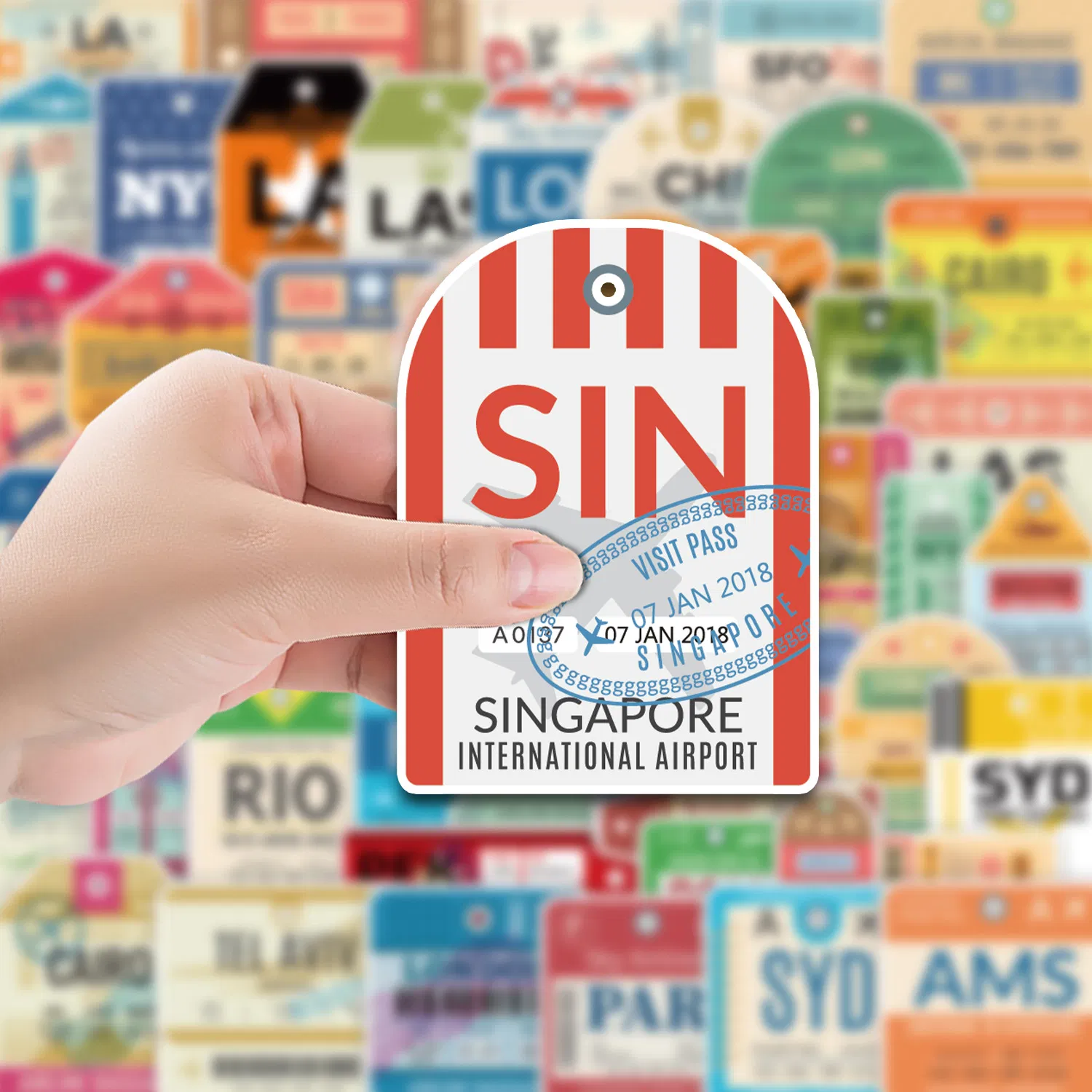 50 Cute Halloween Ghost Graffiti Stickers Suitable for Decorating Gift Boxes for Children Adults and Teenagers