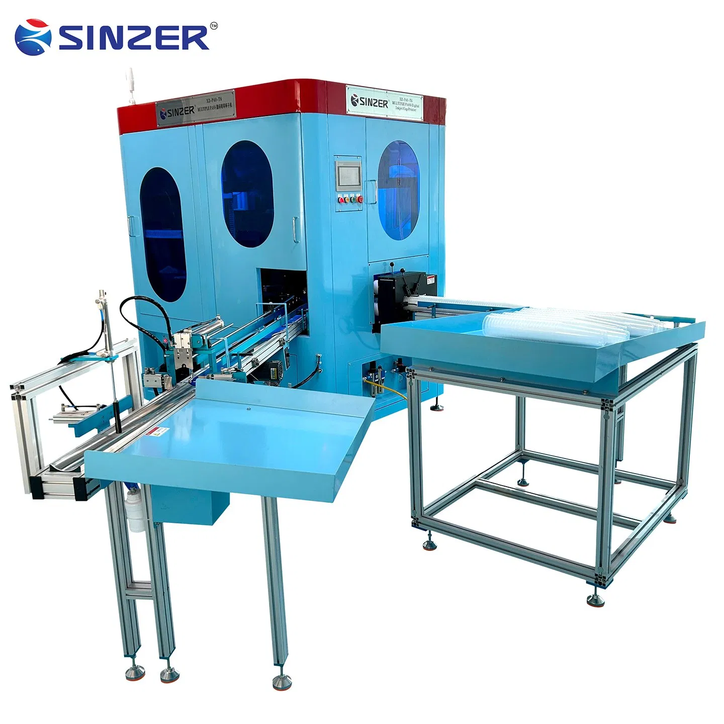 New Design Cups Digital UV Printer for Paper Plastic Cups PP Pet Containers with LED Curing