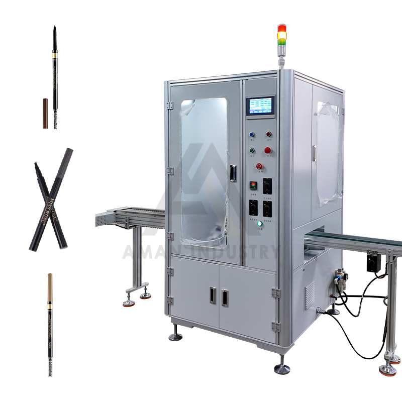 Black Brown Eyebrow Pencil Fully Automatic Hot Stamping Machine with Digital Display