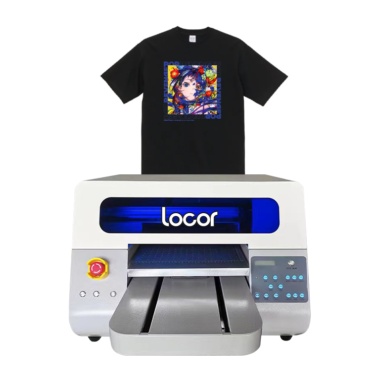 Locor A3 DTG Plotter Direct Printing Machine T-Shirt Garments Clothes Impresora DTG Printer