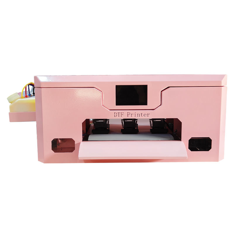 A3 Dtf Printer Set with Roll Pet Film Transfer Textile T-Shirt Dtf Machine Printer with Shaker and Dryer