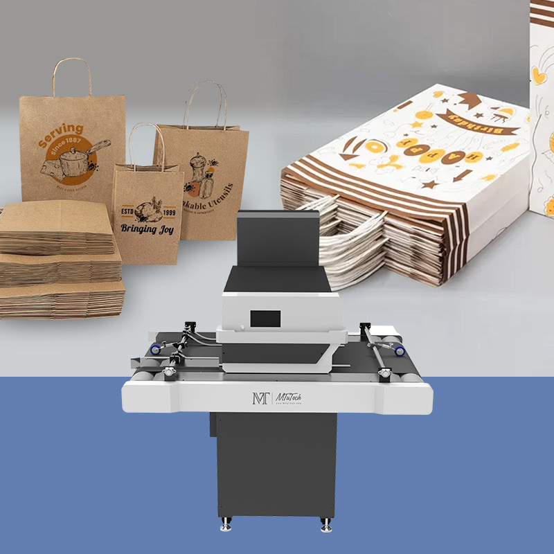 MTuTech Carton Printer Kraft Paper Bag Single Pass Corrugated Box Inkjet Printer