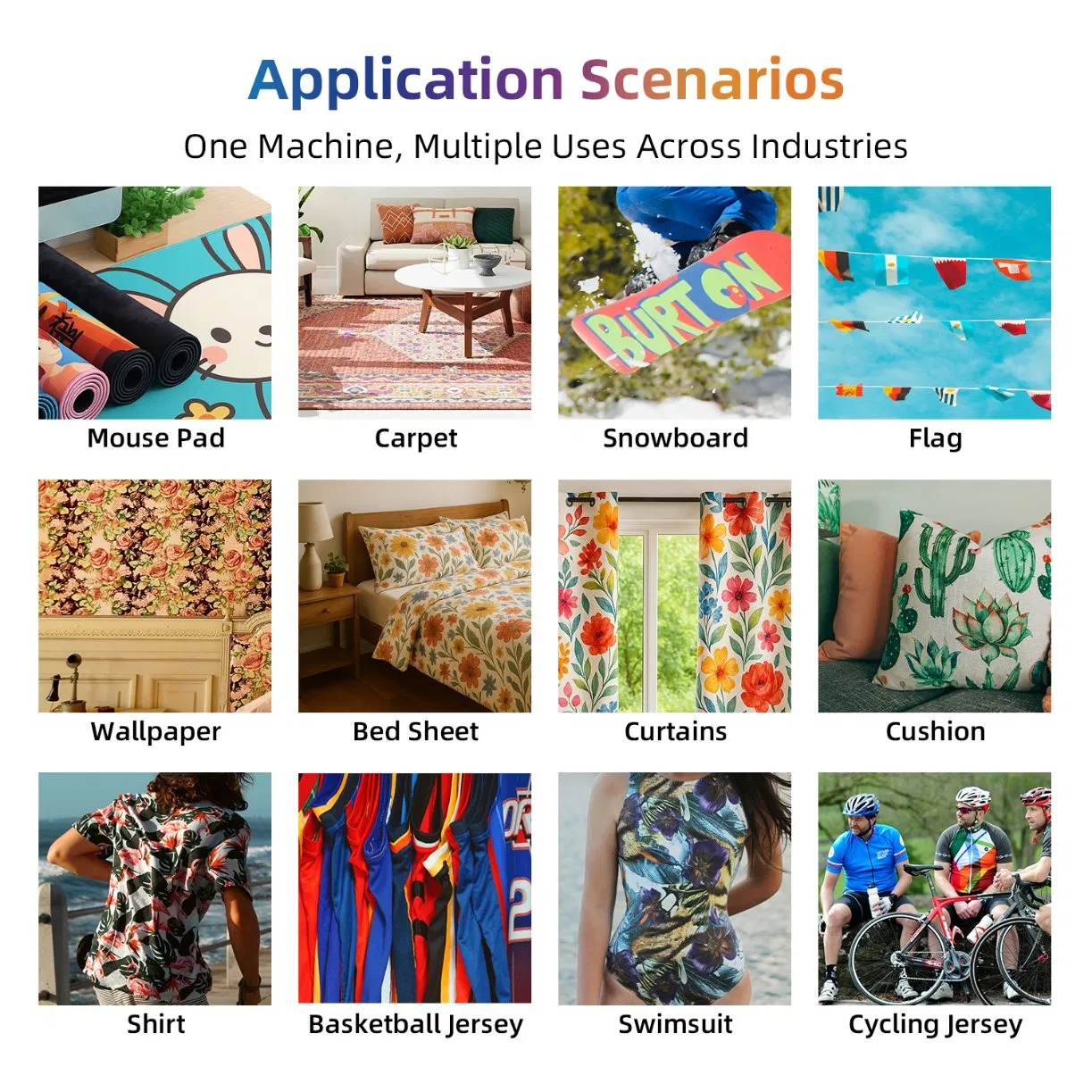 LEAF Digital Textile Printer Manufacturer Roll to Roll Fabric Dye Sublimation Printing Machine Sublimation Inkjet Printer