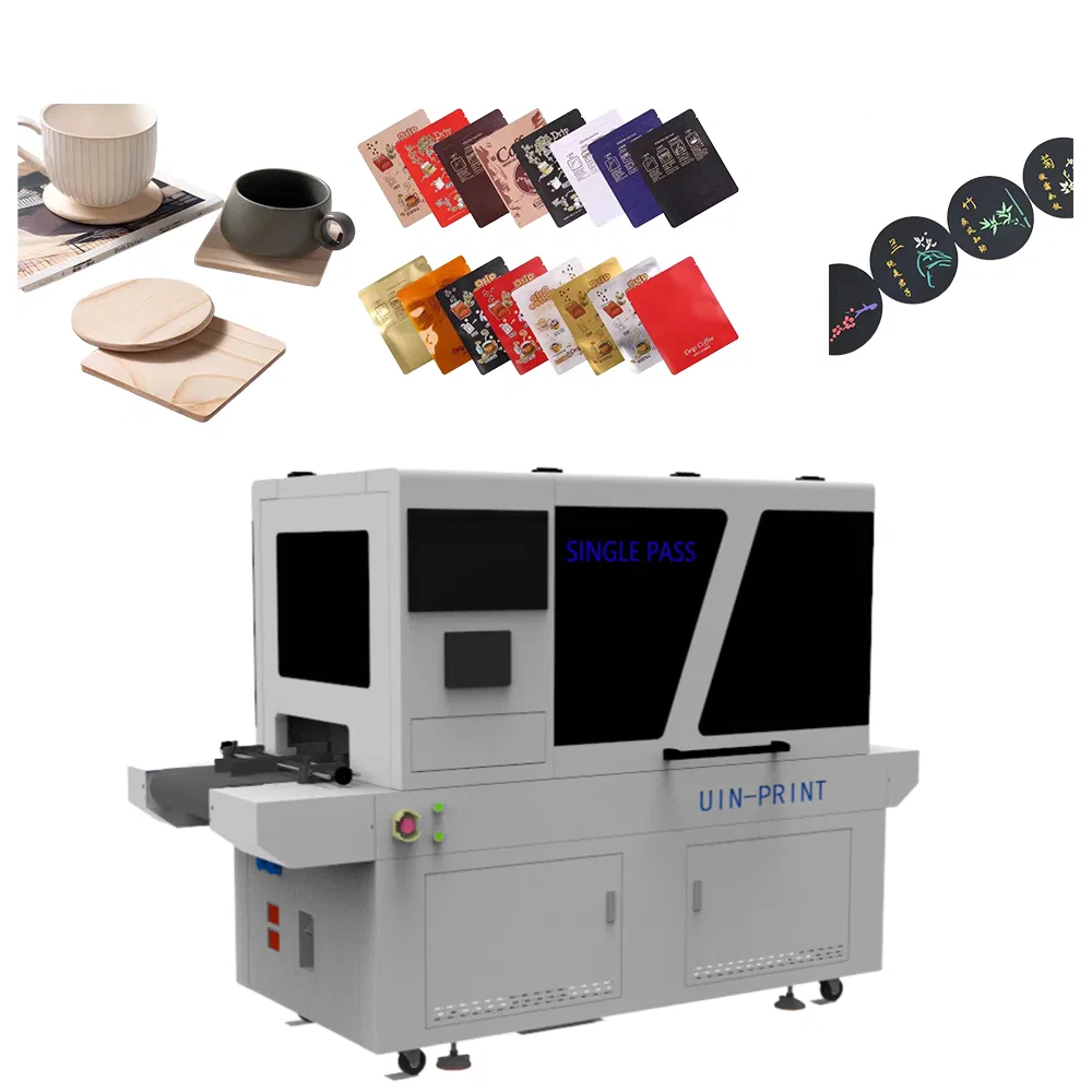 Multi-Colour Single Pass Printer Digital UV Flatbed Printer for Acrylic