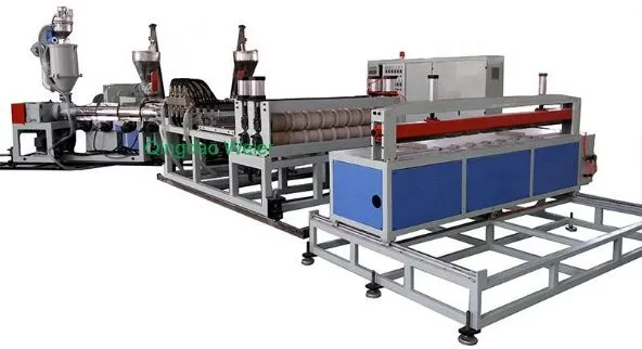 PVC roof tile extrusion line