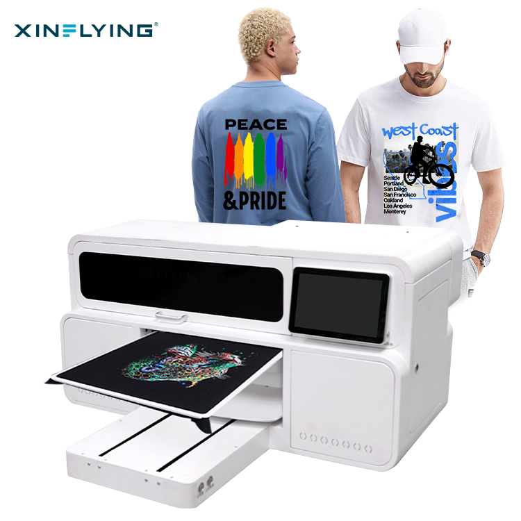 Digital DTG Printer T-Shirt Clothes Printing Machine Imprimante T Shirt I3200 Direct to Garment Printing Machine for Clothes