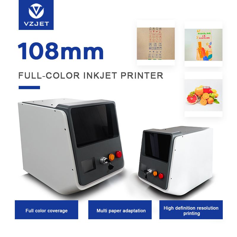 Corrugated Paper Coffee Cup Logo Cmyk 108mm Single Pass Digital Inkjet Printer