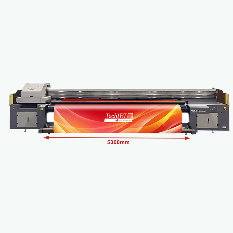Industial Large Format Digital Inkjet Printing Machine LED UV Flatbed Printer