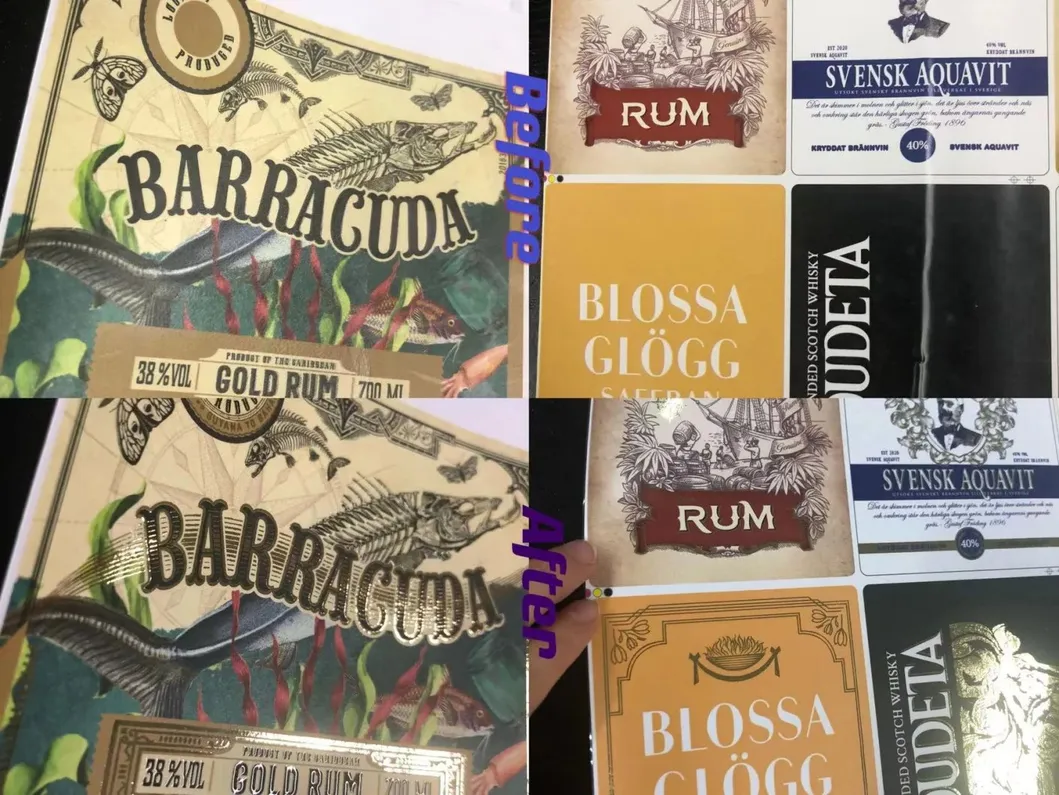 Gold Silver Foil Stamping