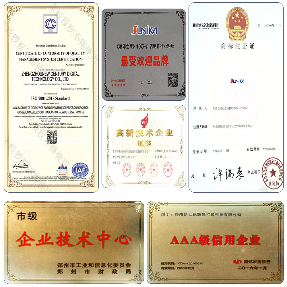 Sunika Affordable Cheapest Price Made in China Specialized LED Light Universal 60cm Digital UV Printer for Stainless Steel