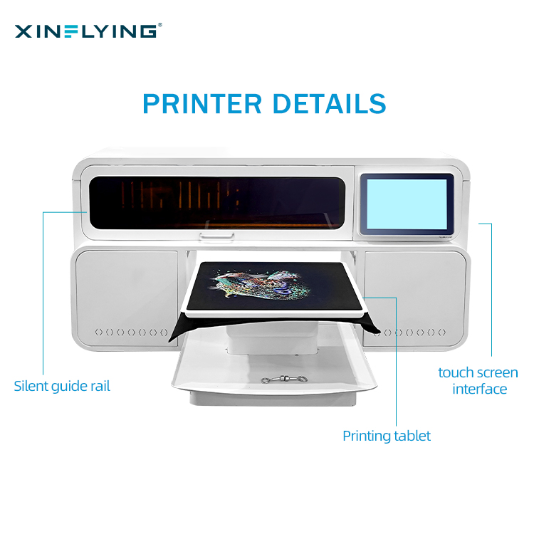 Xinflying DTG Tshirt Printing Machine Garment Printer Textile Printertshirts for Direct to Garment Printing DTG Printer