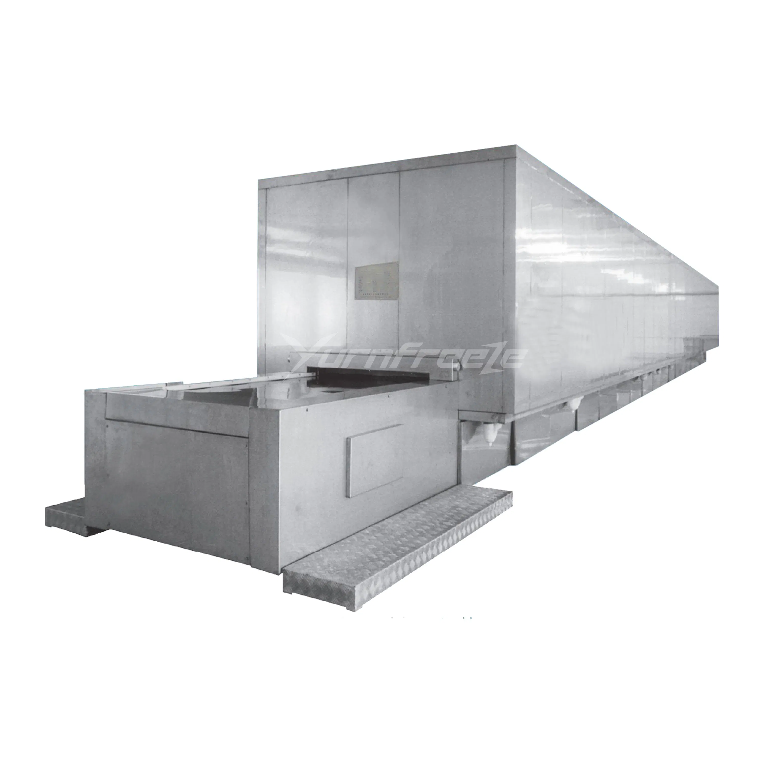 IQF Aquatic Seafood Cleaning Cooking Cooling Quick Freezing Production Machine Shrimp Processing Line