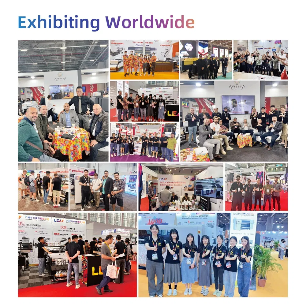 LEAF Digital Textile Printer Manufacturer Roll to Roll Fabric Dye Sublimation Printing Machine Sublimation Inkjet Printer