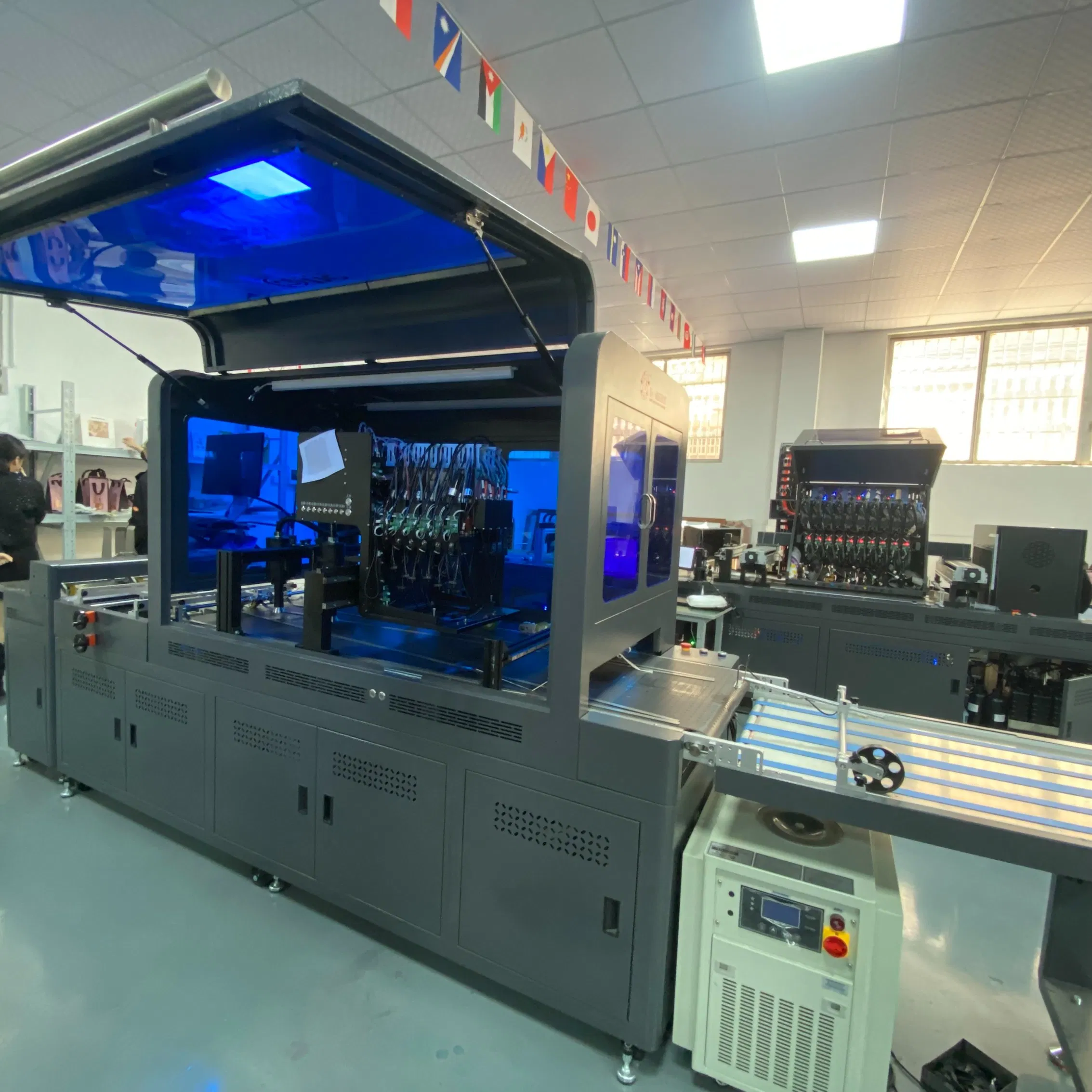 UV Digital Flatbed Printer for Cardboard and Paper Bags