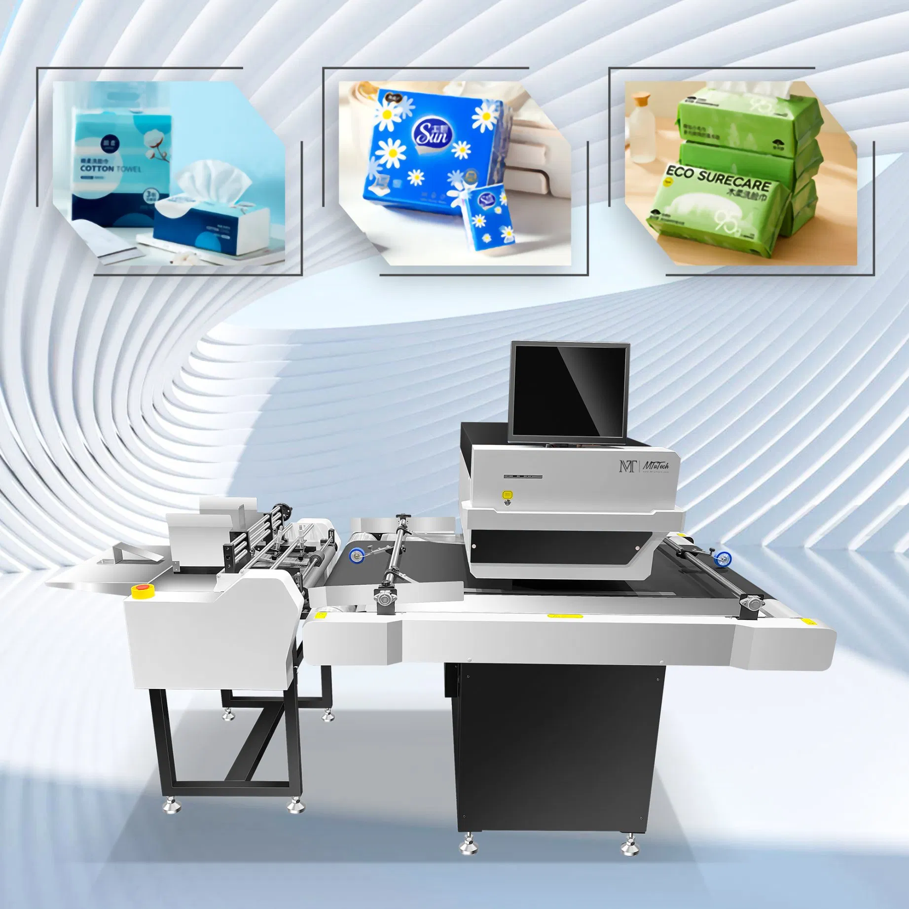 High-Speed Single Pass Digital Inkjet Printer for Packaging and Signage Applications