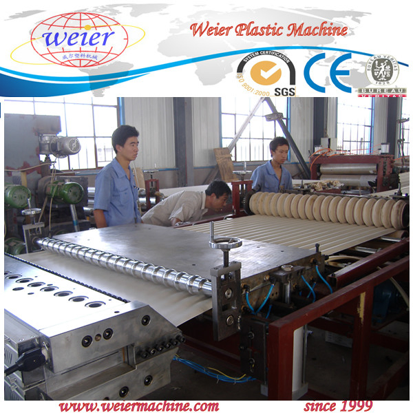 PVC Wave Roof Plate Panel Production Line