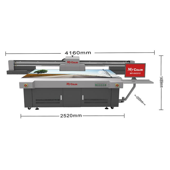 UV Flatbed Printer for Glass Wood Metal PVC Acrylic Phone Case Inkjet Large Format Digital Printing Machine