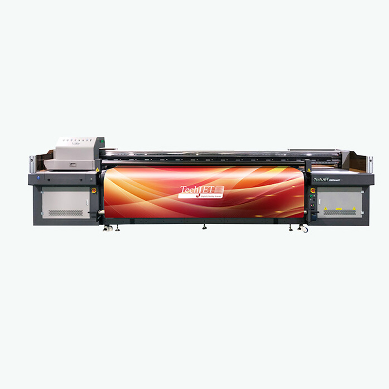 Industial Large Format Digital Inkjet Printing Machine LED UV Flatbed Printer