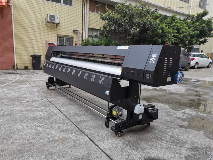 Cheap Small Inkjet Printers Set White 2FT 3.2m Dx5 Dx7 XP600 4720 Print Head Roll Textile Eco Solvent Printer