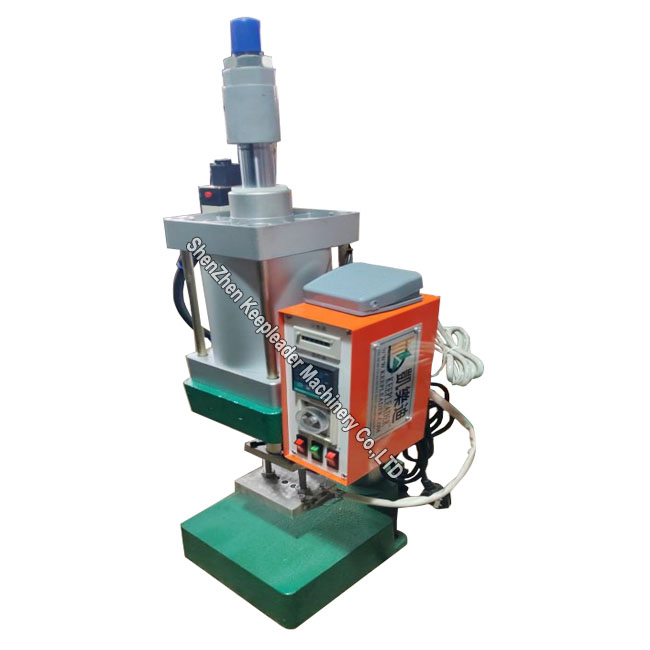 Pneumatic Stamping Hot Branding Machine of Leather_Wood_Rubber_Paper Heat Pressing Logo Embossing Golden Foil Bronzing Equipment