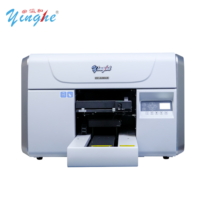Yinghe High Quality Desktop Small UV Digital Inkjet Printer A3 UV LED Flatbed Printing Machine UV Flat Printer for PVC Card Phone Case Glass