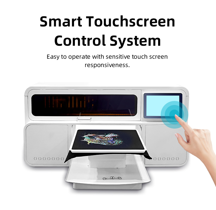 Fuxin DTG Printer Industrial Multifunctional A3 Printer 48*47cm Direct to Garment DTG Printer I3200