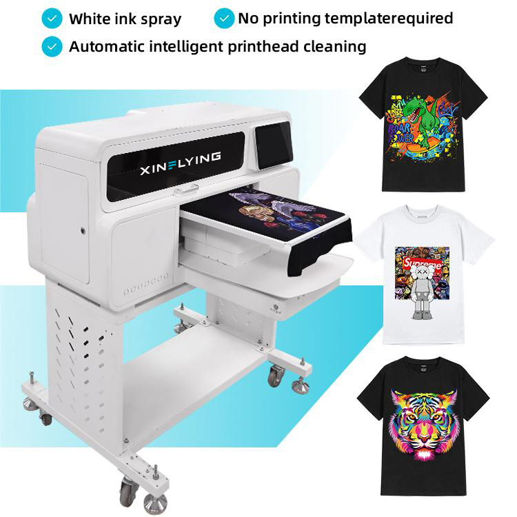 Xinflying DTG Tshirt Printing Machine Garment Printer Textile Printertshirts for Direct to Garment Printing DTG Printer