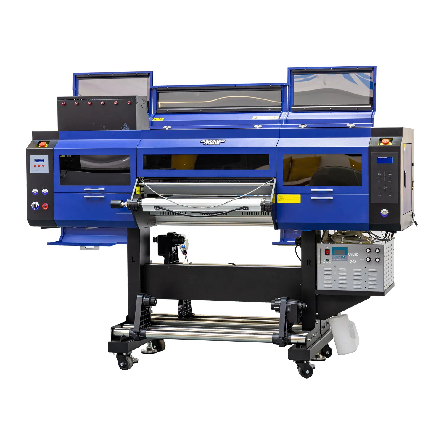 Embroidery Roll UV Printer Dtf Film UV Printing Machine for Textile Printing