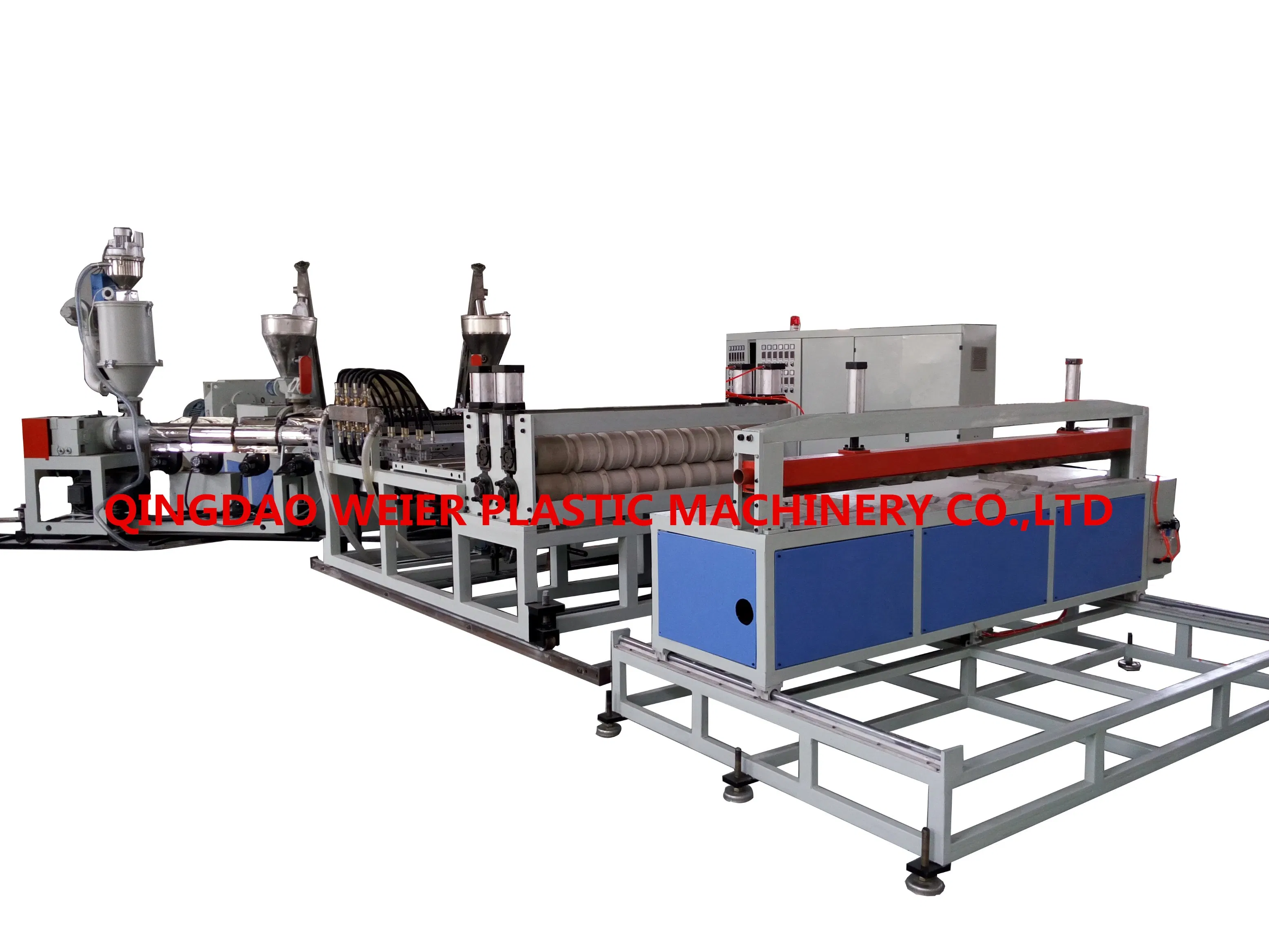 UPVC 4 Layers Corrugated Roof Sheet Extrusion Line
