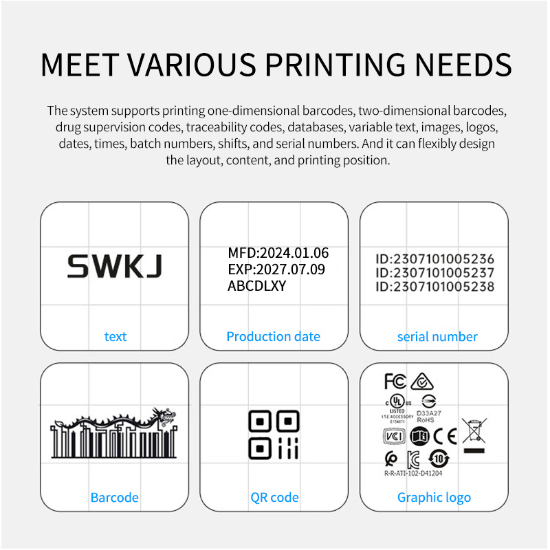 Continuously Single Pass UV Inkjet Printer for Cardboard Boxes Keyence Flatbed Automatic 45 IP55