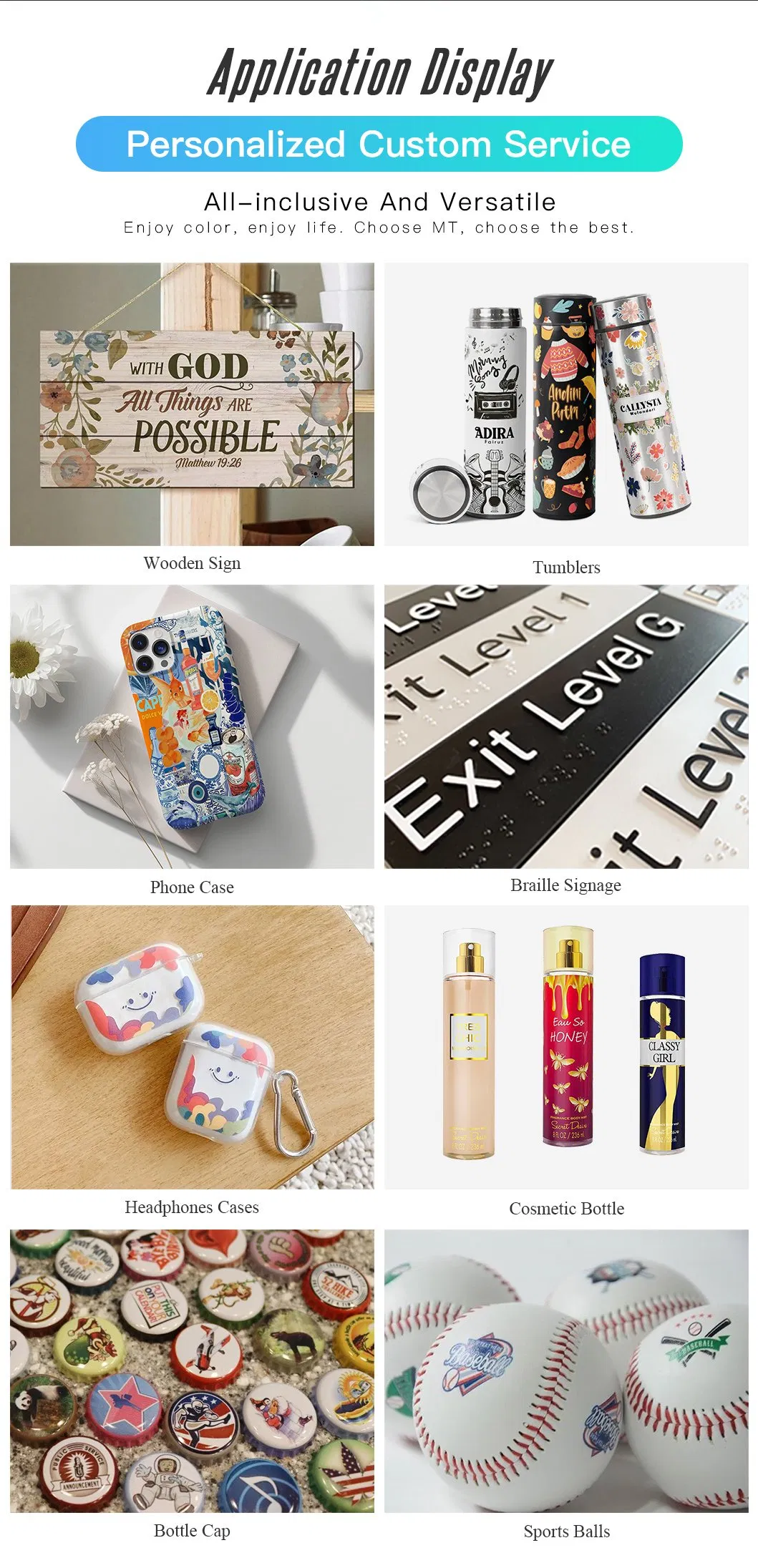 Printing Versatility