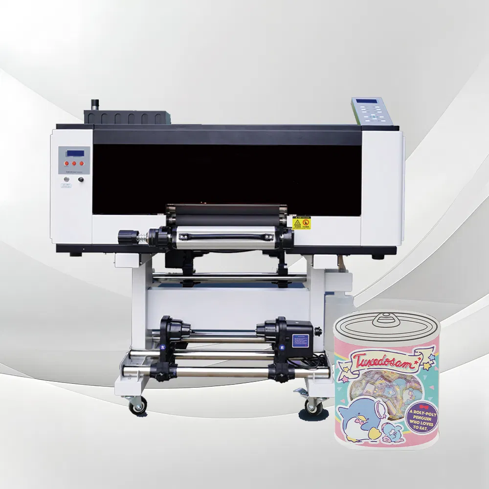 Holdwin 30cm Digital Color Label Printer Roll to Roll UV Inkjet for Sticker/Bottle/Garment/Textile Machine for Business