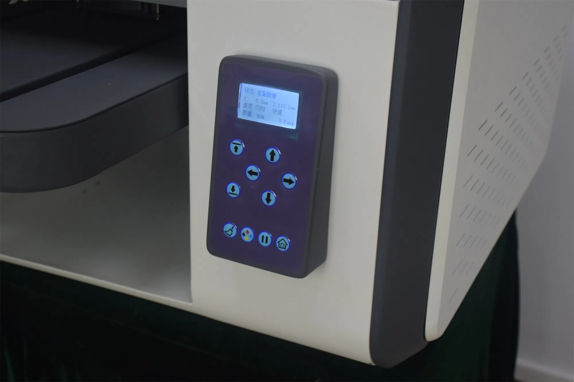 A3 UV Printer Inkjet Flatbed UV LED Printing Machine Desktop Digital Phone Case Cup Pen Golf Ball PVC Card Flatbed UV Printer