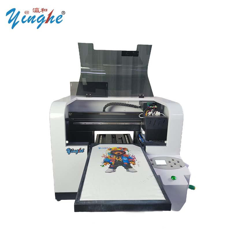 Yinghe Manufacturer High Quality A3 DTG Printing Machine Direct to Garment Printer for Pure Cotton Fabric