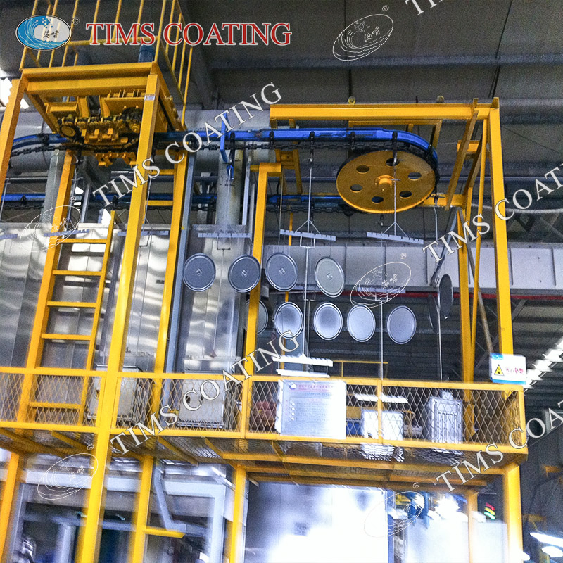 High Efficiency Enamel Coating Production Line for Oven and BBQ