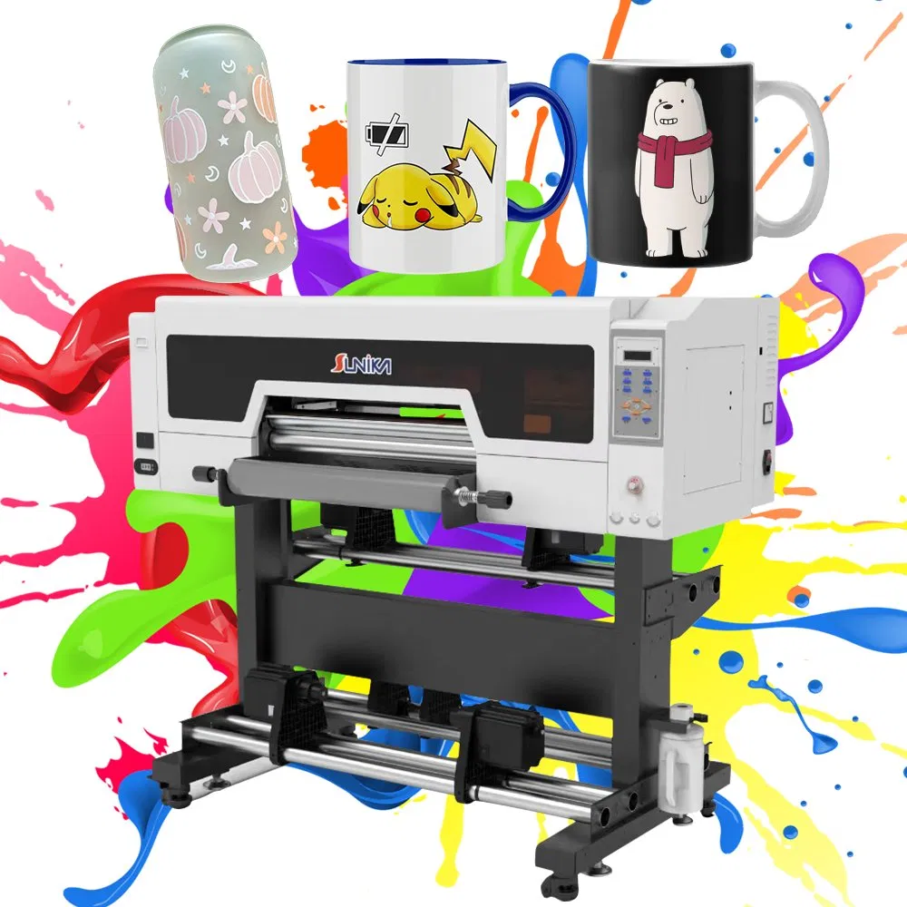 Sunika Affordable Cheapest Price Made in China Specialized LED Light Universal 60cm Digital UV Printer for Stainless Steel