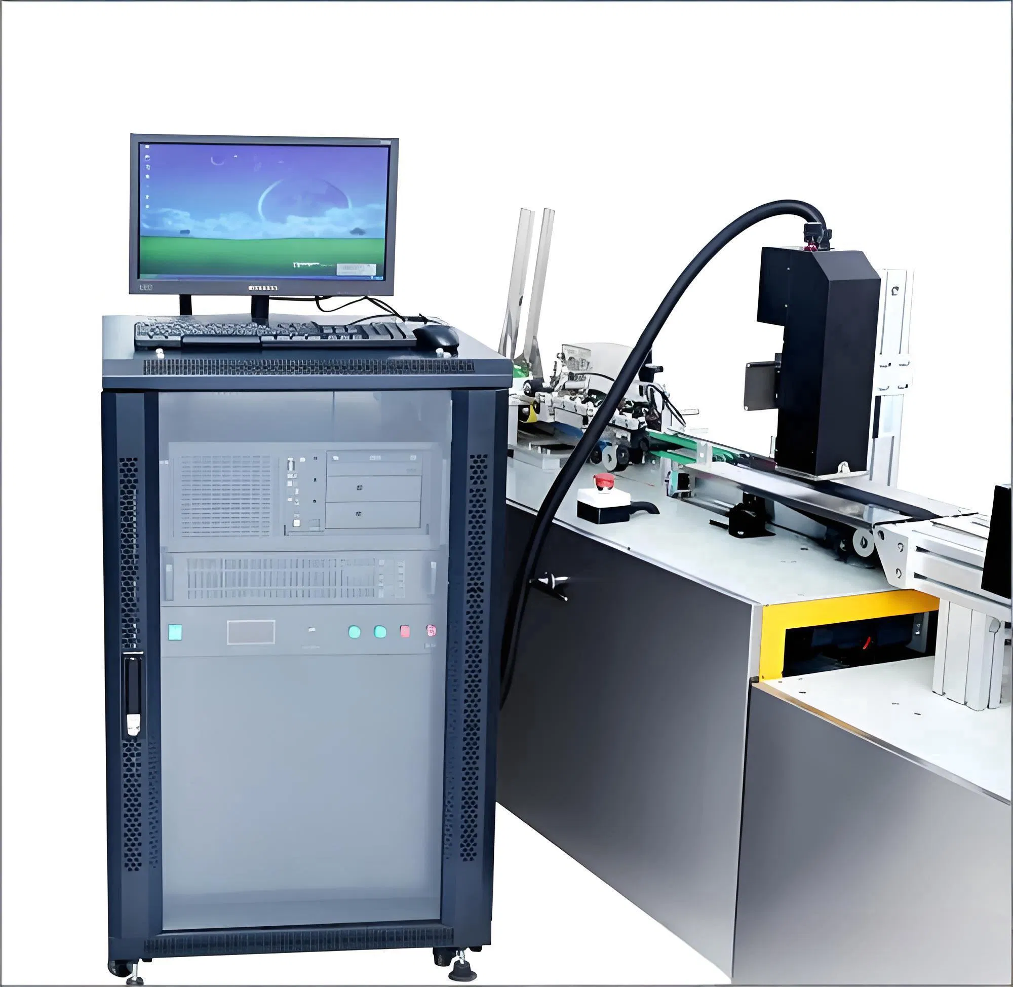 Single Pass UV Piezo Inkjet Printer for Bags Coding