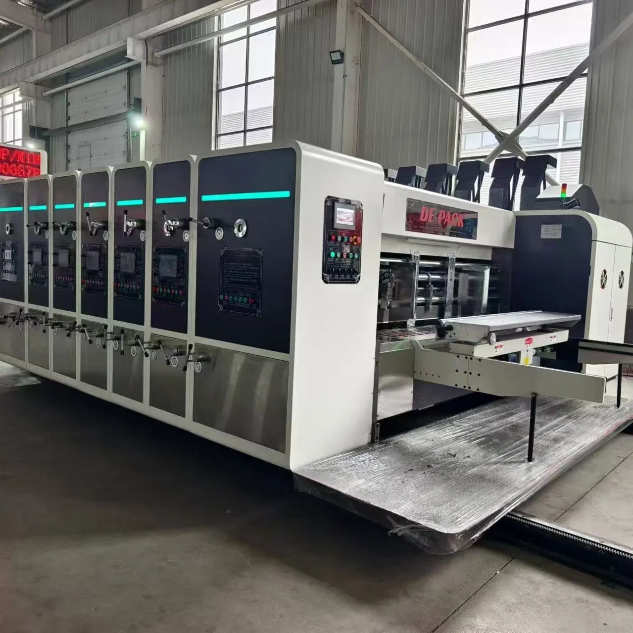 High Quality 1425 Flexo Printing Machine 3 Colors Die Cutting Printer