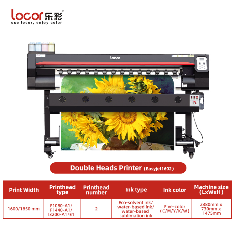 Fast Speed Sublimation Heat Transfer Paper Press Printing Machine Polyester Textile Fabrics T Shirt Dry Sublimation Ink Printer