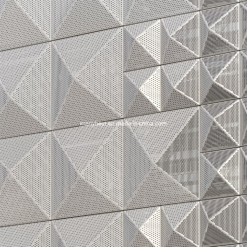 Customized Made Aluminium Wall Cladding for Interior and Exterior Commercial Building