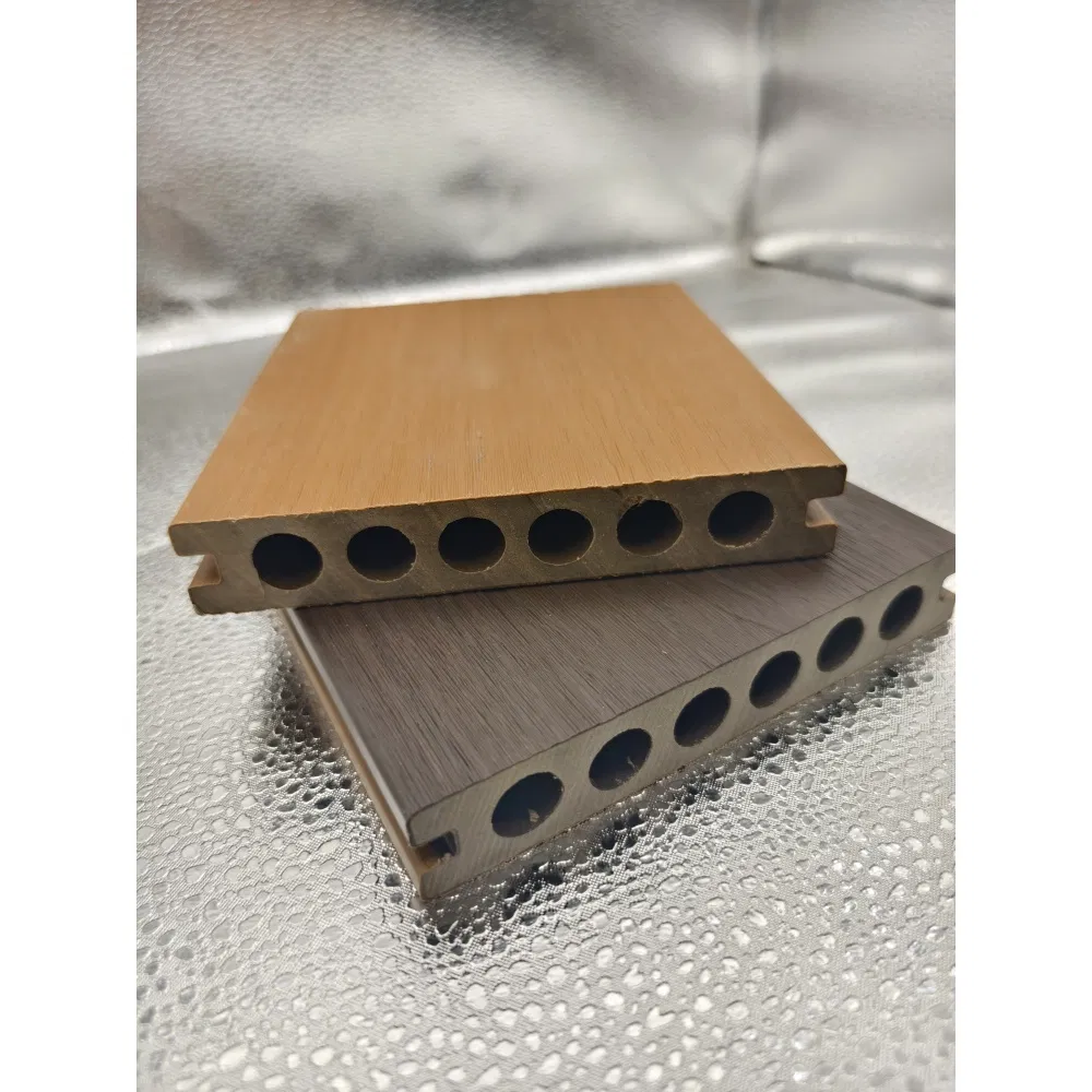 Hot Sales Waterproof Hollow WPC Deck Co-Extrusion Deck WPC Outdoor Floor Double Color Decking for Swimming Pool