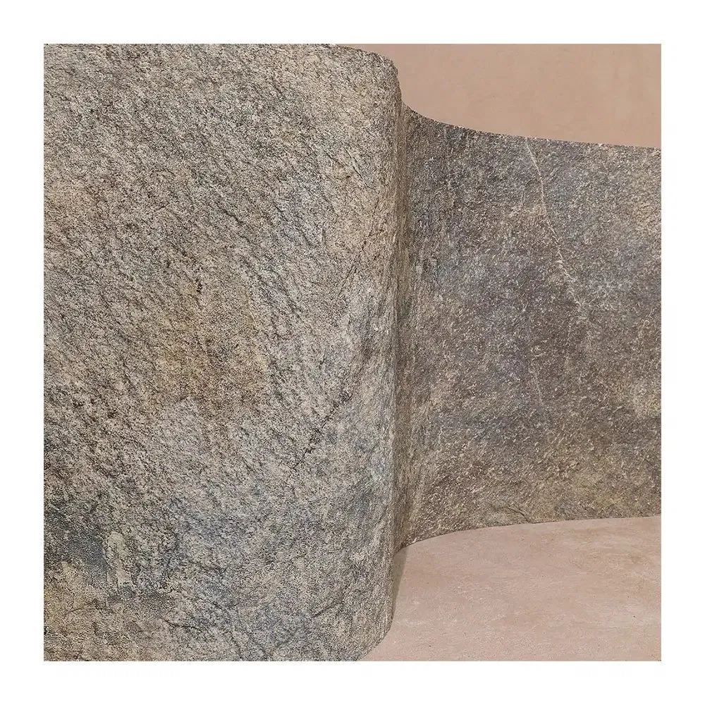 3D Flexible Ceramic Tile Exterior Clay Wall Tiles 3mm Anti Aging Mcm Flexible Stone