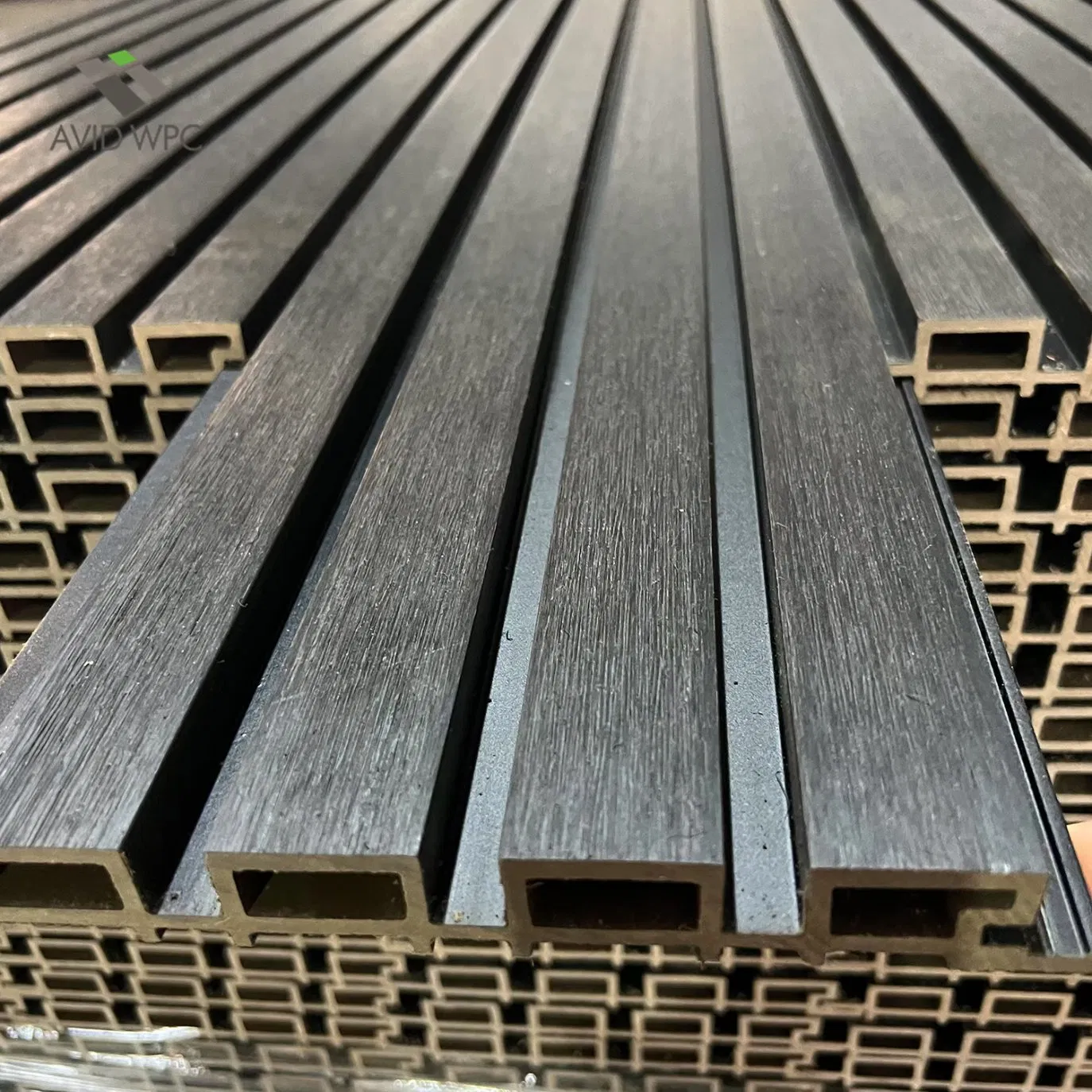 Modern Art Decorative Outdoor Co-Extrusion WPC Wall Panel Wall Cladding