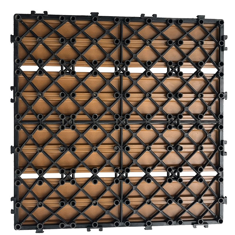 Hot-Selling WPC Decking Tiles High Quality Plastic Wood Flooring Tiles