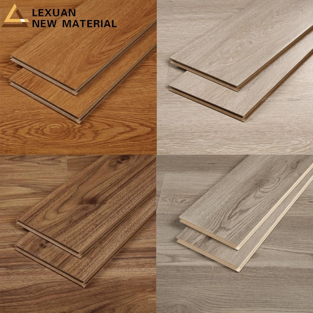 Free Sample 8mm 10mm 12mm 18mm Click Parquet MDF/HDF/Vinyl/WPC /Lvt/Spc Plastic Wood Waterproof Laminate Vinyl Flooring with Cheap Price
