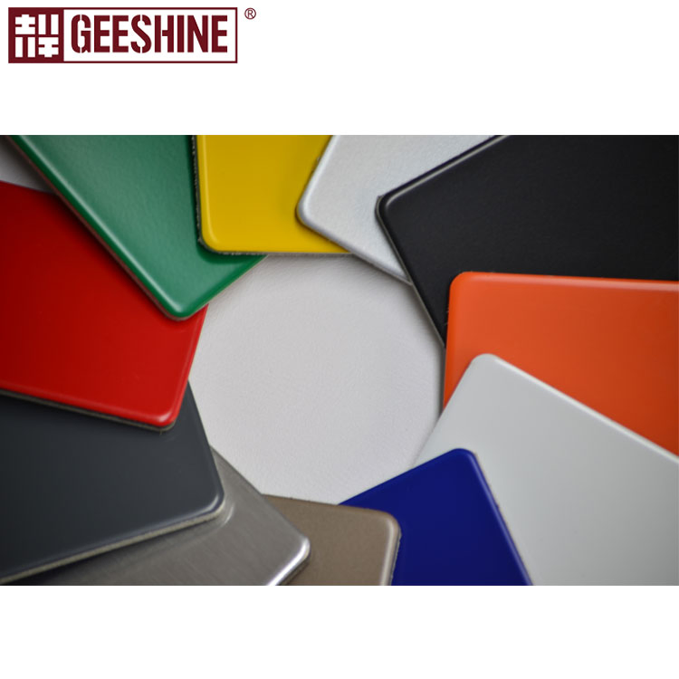 High Quality Solid Color PE 3/4mm Aluminum Composite Panel Cladding Price for Exterior Wall Decoration