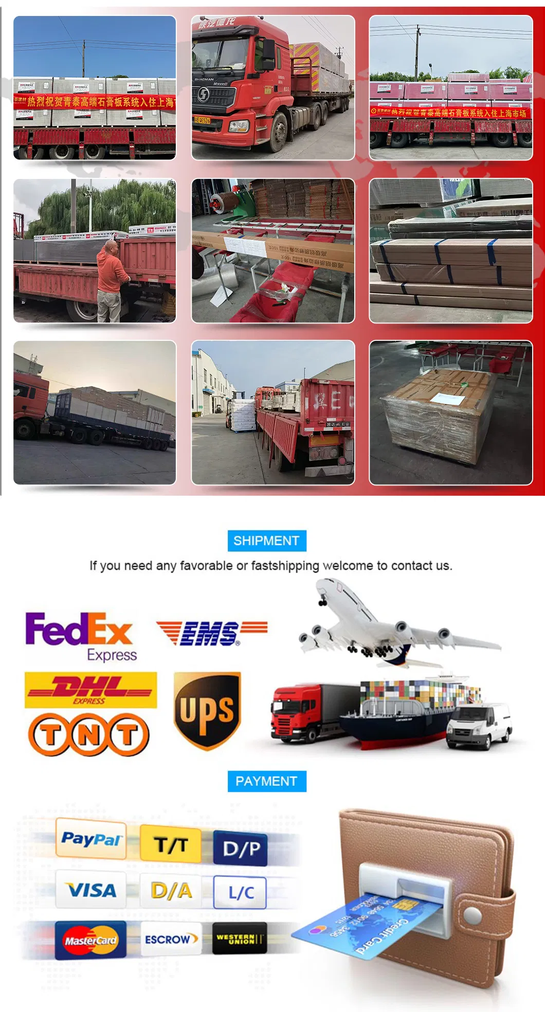 Packaging and Shipping