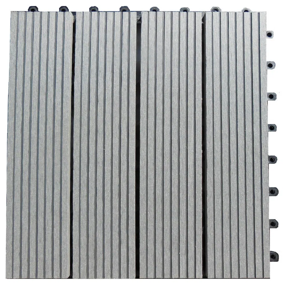 WPC Solid Hollow Floor Decking